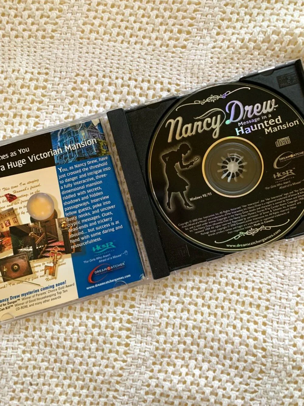 Nancy Drew Message in a Haunted Mansion Game (CD)
